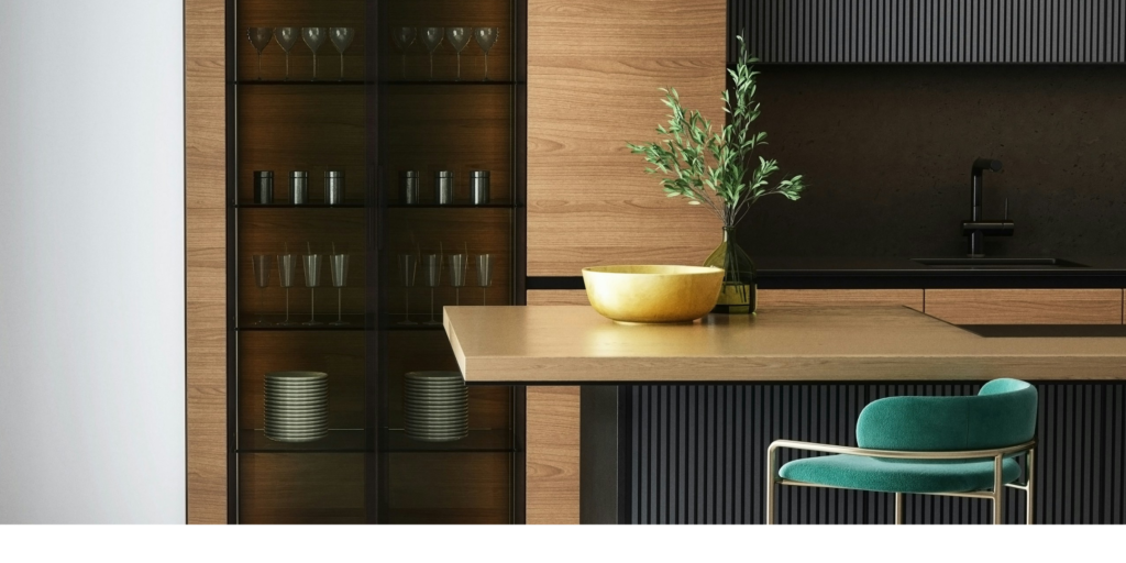statement kitchen with island